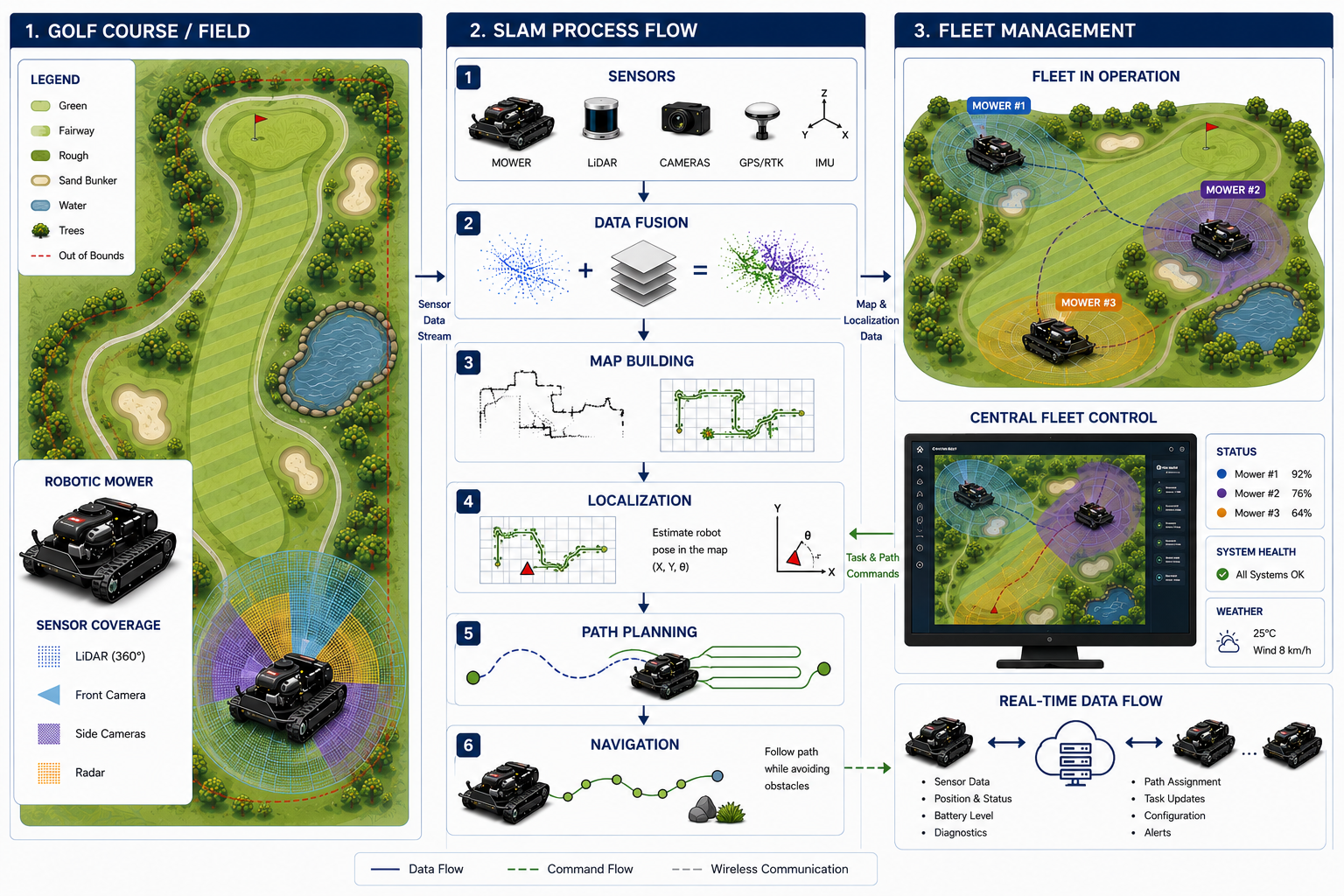 SLAM Technology Diagram